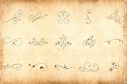 Vintage Vector Ornaments, an Object Graphic by Dandylyon Designs (Thumbnail 9 of 20)