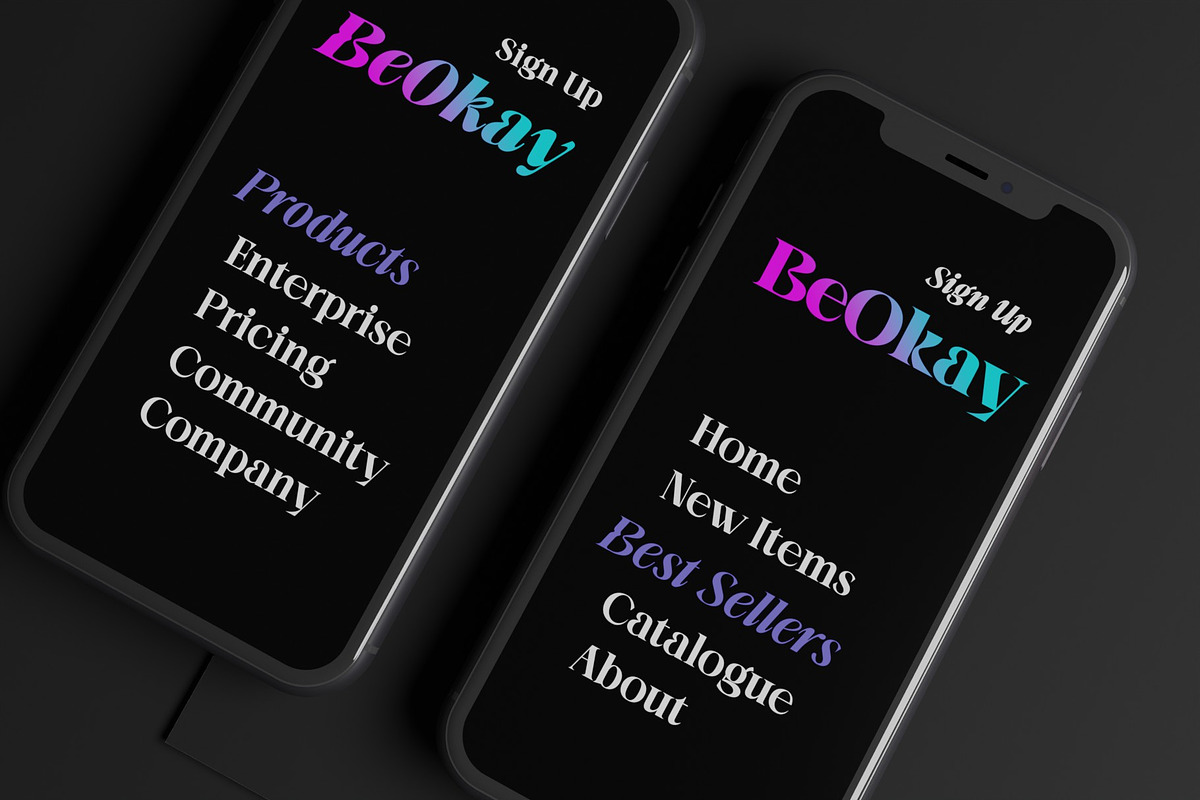 BeOkay Display Serif, a Serif Font by Ryul Davidson (Photo 10 of 17)
