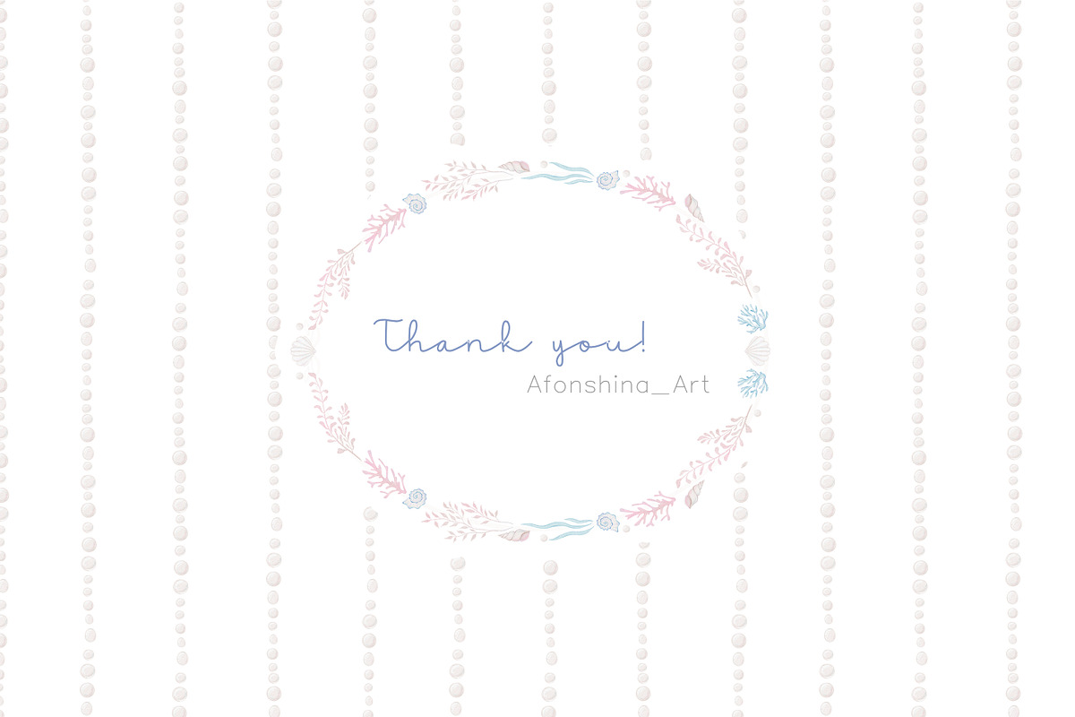 Charming ocean.Watercolor collection, an Animal Illustration by AfonshinaArt (Photo 11 of 11)