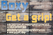The Boxy squared sans family, a Sans Serif Font by Radiqx Press (Thumbnail 4 of 4)