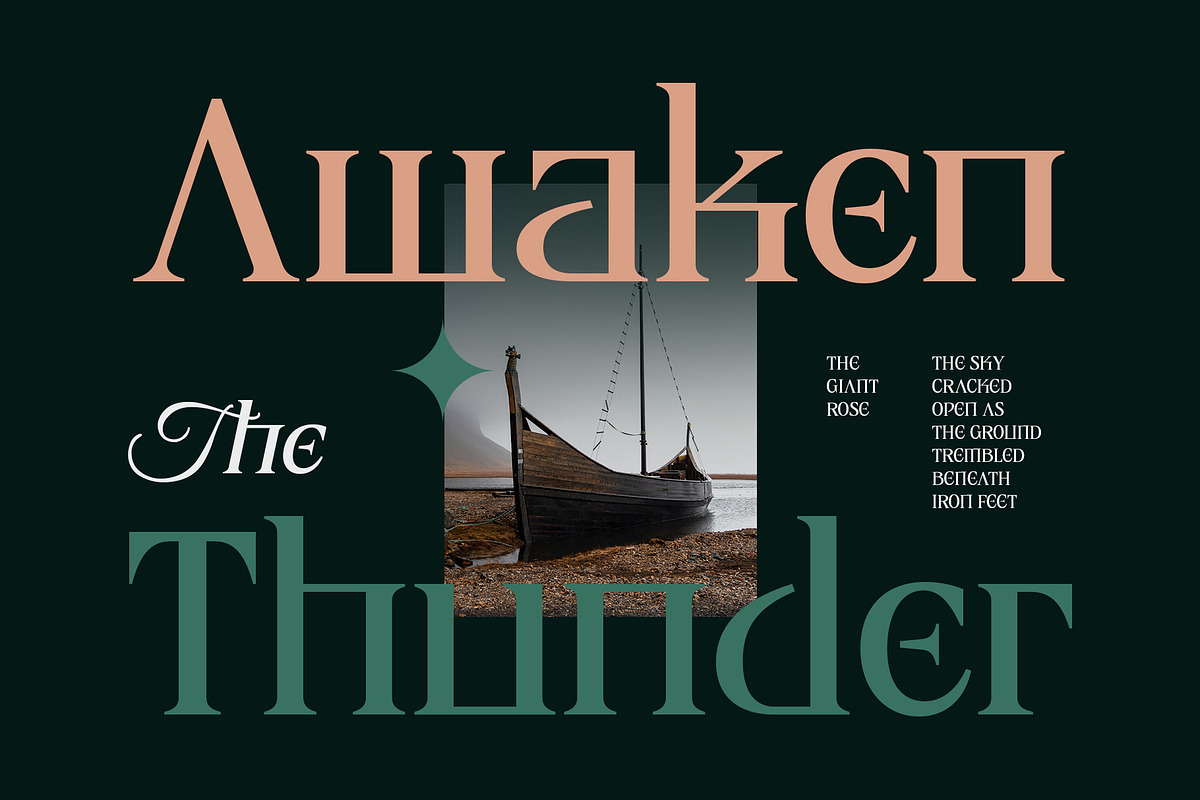 CS Alenka – Classic Font, a Serif Font by Craft Supply Co. (Photo 4 of 8)
