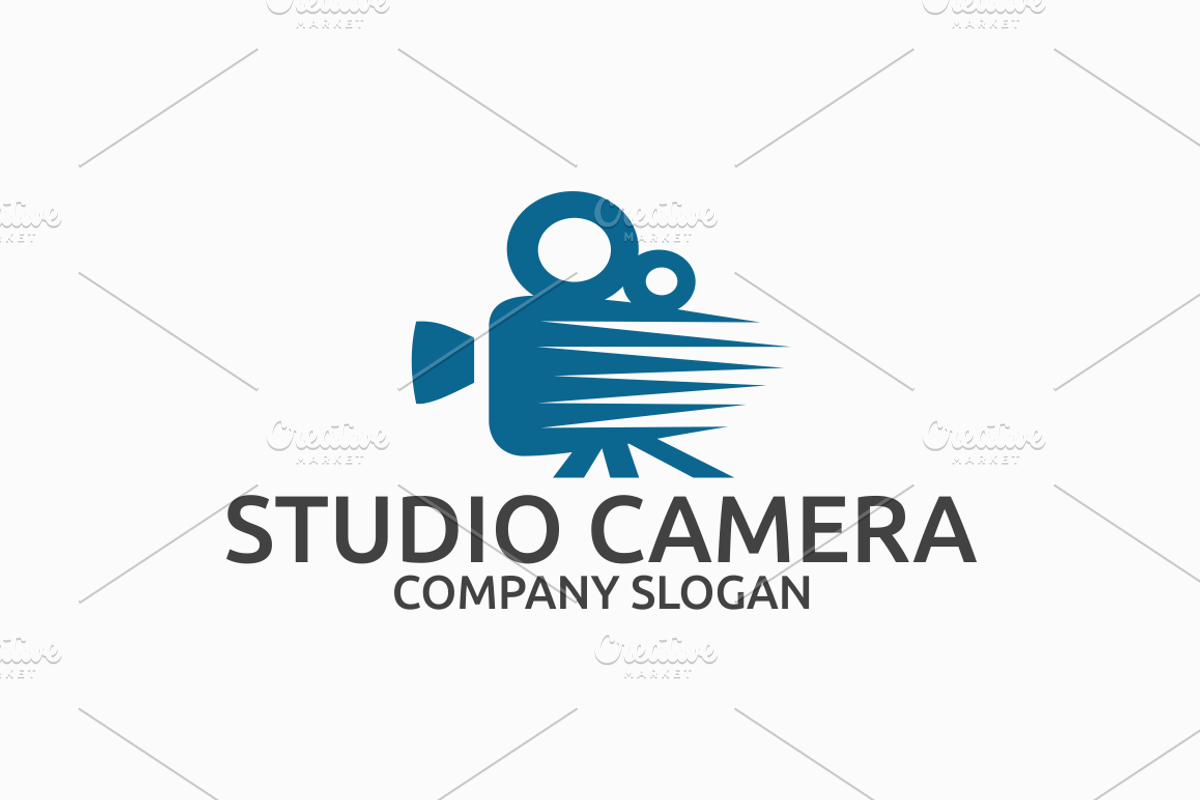 Studio Camera Logo, a Branding & Logo Template by Brandlogo