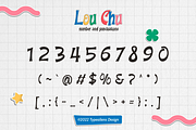 Lou Chu, a Sans Serif Font by ilhamtaro (Thumbnail 8 of 10)