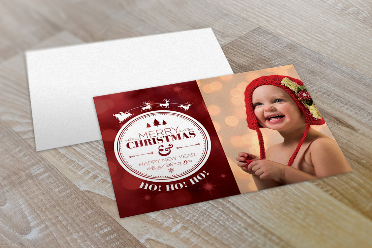 Christmas/New Years Card Template, a Card Template by xxDeadPixels (Photo 3 of 3)