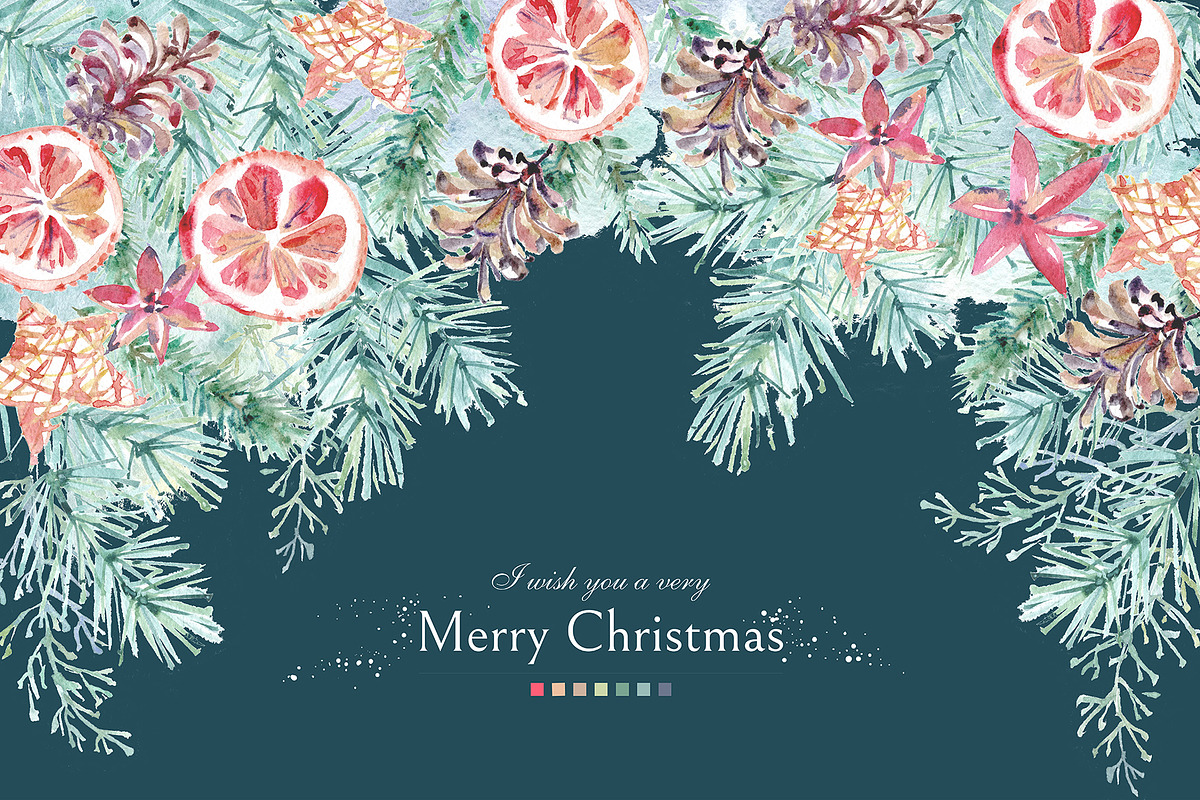 Cozy CHRISTMAS. Graphic kit, a Decorative Illustration by Dinkoobraz (Photo 11 of 11)