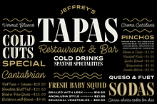 Tapas Font Bundle