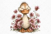 Cute Duck Spring Mood Clipart Png, an Illustration by Craft Nest (Thumbnail 10 of 11)
