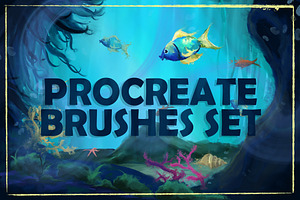 Under The Sea: Procreate Brushes