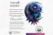 Echoes of the Unseen Surreal Clipart, a Person Illustration by ThatsDesignArt (Thumbnail 2 of 11)