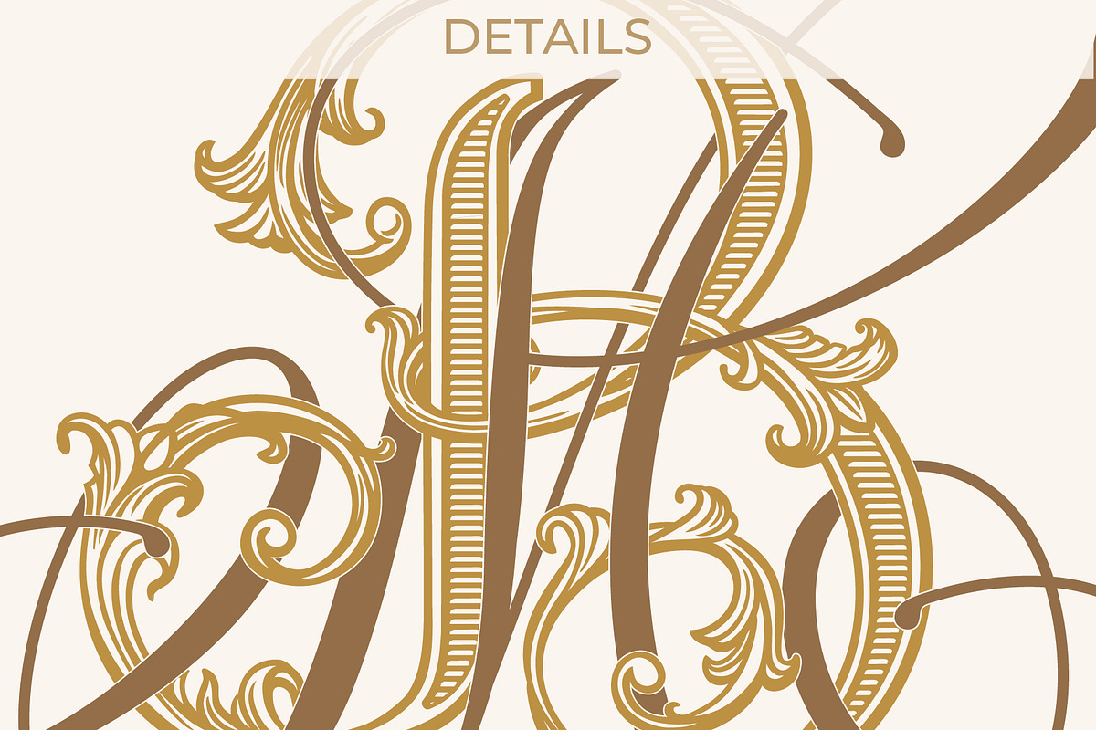 MB BM Wedding Monogram Logo, a Branding & Logo Template by LogoAV (Photo 4 of 6)