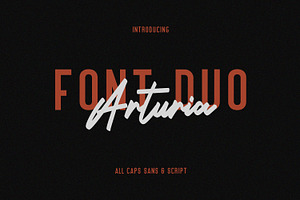 Arturia Script Sans Font Duo