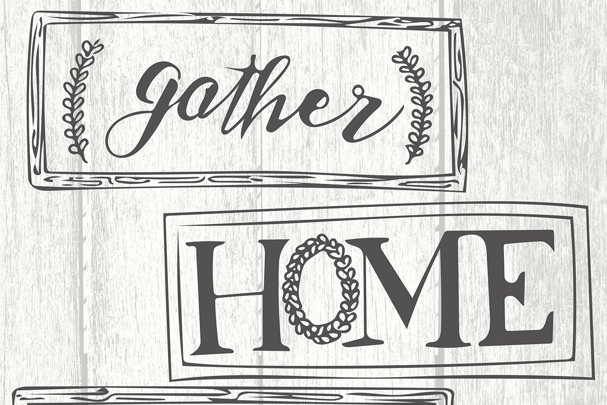 Rustic Home Decor - 50+ Handrawn Vec, a Decorative Illustration by TheLegacyBrandingCo (Photo 7 of 9)