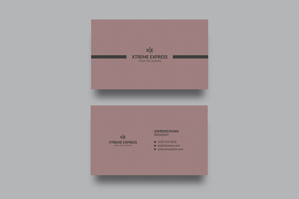 Black & White Business Card, a Business Card Template by Helal Shop (Photo 4 of 6)