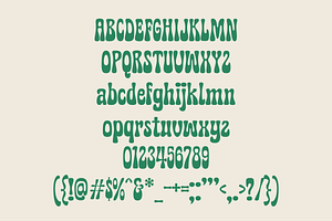 SG - MUNKE Groovy Display Font