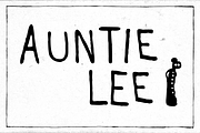 Uncle & Auntie Lee -Family (6 fonts), a Handwritten Font by dawnland (Thumbnail 3 of 5)
