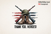 Honor the Brave, Memorial Day, an Object Graphic by GlitterCraft (Thumbnail 12 of 61)