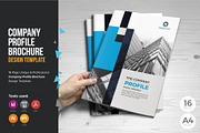 Company Profile Template V8, a Brochure Template by JanySultana (Thumbnail 1 of 14)