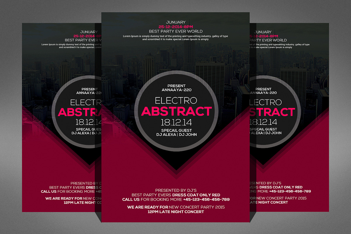 100 Party Flyer Bundle, a Flyer Template by Graphic Templates (Photo 92 of 101)