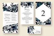 Stylish & Dark Floral Wedding Suite, an Invitation Template by Knotted Design (Thumbnail 5 of 5)