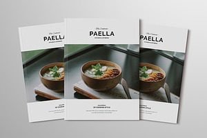 Recipe Book / Cookbook, a Brochure Template by MA-KING_ART