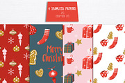 Merry Christmas Hand drawn set, a Decorative Illustration by Annakristal (Thumbnail 5 of 6)