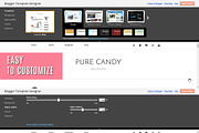 Blogger Template - PURE CANDY, a Websites & App Template by Vefio Themes (Thumbnail 3 of 4)