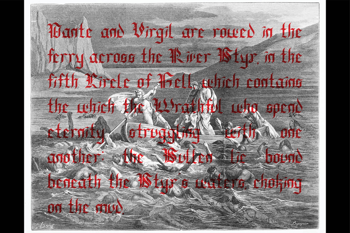 Somnia BlackLetter Typeface, a Blackletter Font by Chun (Photo 10 of 16)