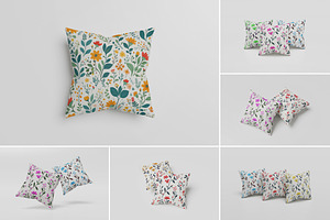 Square Pillow Photoshop Mockup, a Merchandise Mockup by Graphic Deal