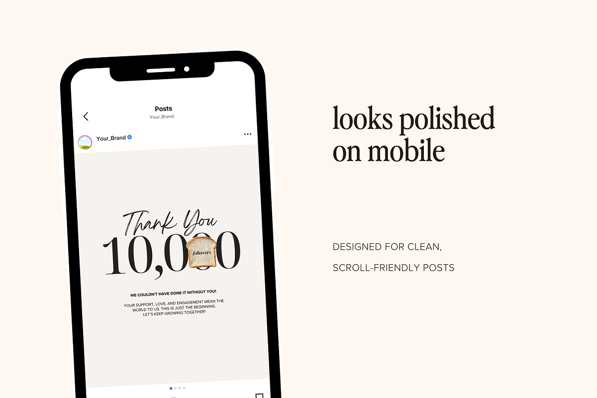 Minimalist Bakery Instagram Template, a Templates & Theme by Pawprints Canvas Co. (Photo 5 of 7)
