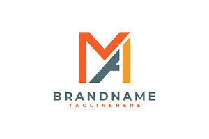 Initial Letter MA Logo Design, a Branding & Logo Template by Saba Vector