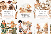 Autumn Mega Bundle 2000+, a Seasonal Illustration by PeDe Designs (Thumbnail 8 of 17)