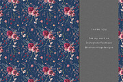 Floral Bouquet Seamless Pattern, a Pattern Graphic by Tatra Cottage Designs (Thumbnail 3 of 3)