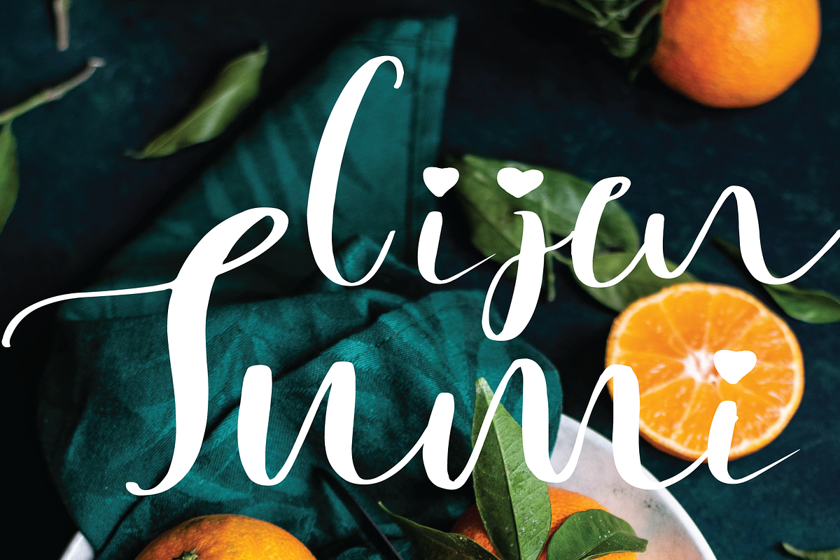 Darling font preview 5
