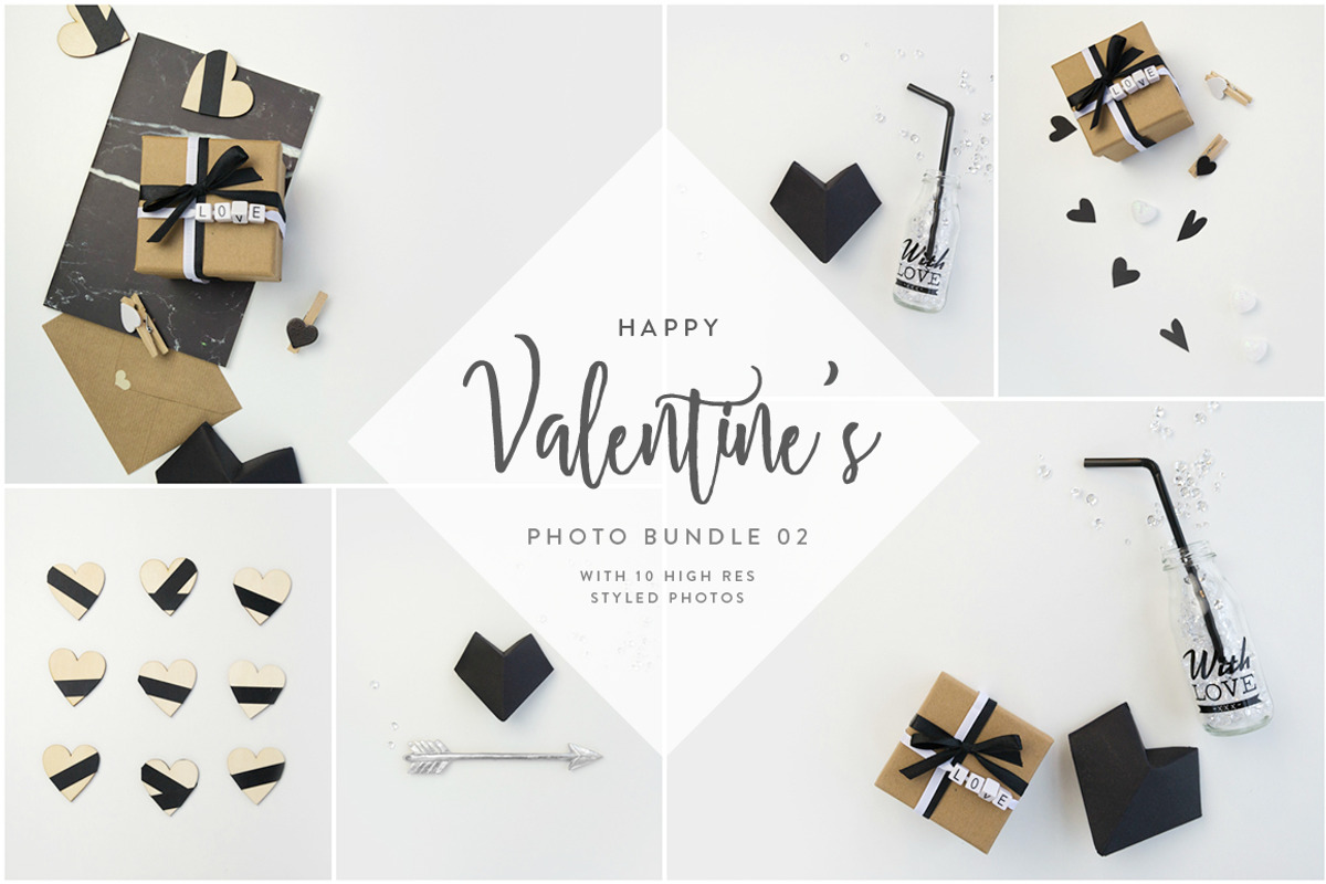 Happy Valentine's Photo Bundle 02, a Print Template by GT Studio (Photo 1 of 11)