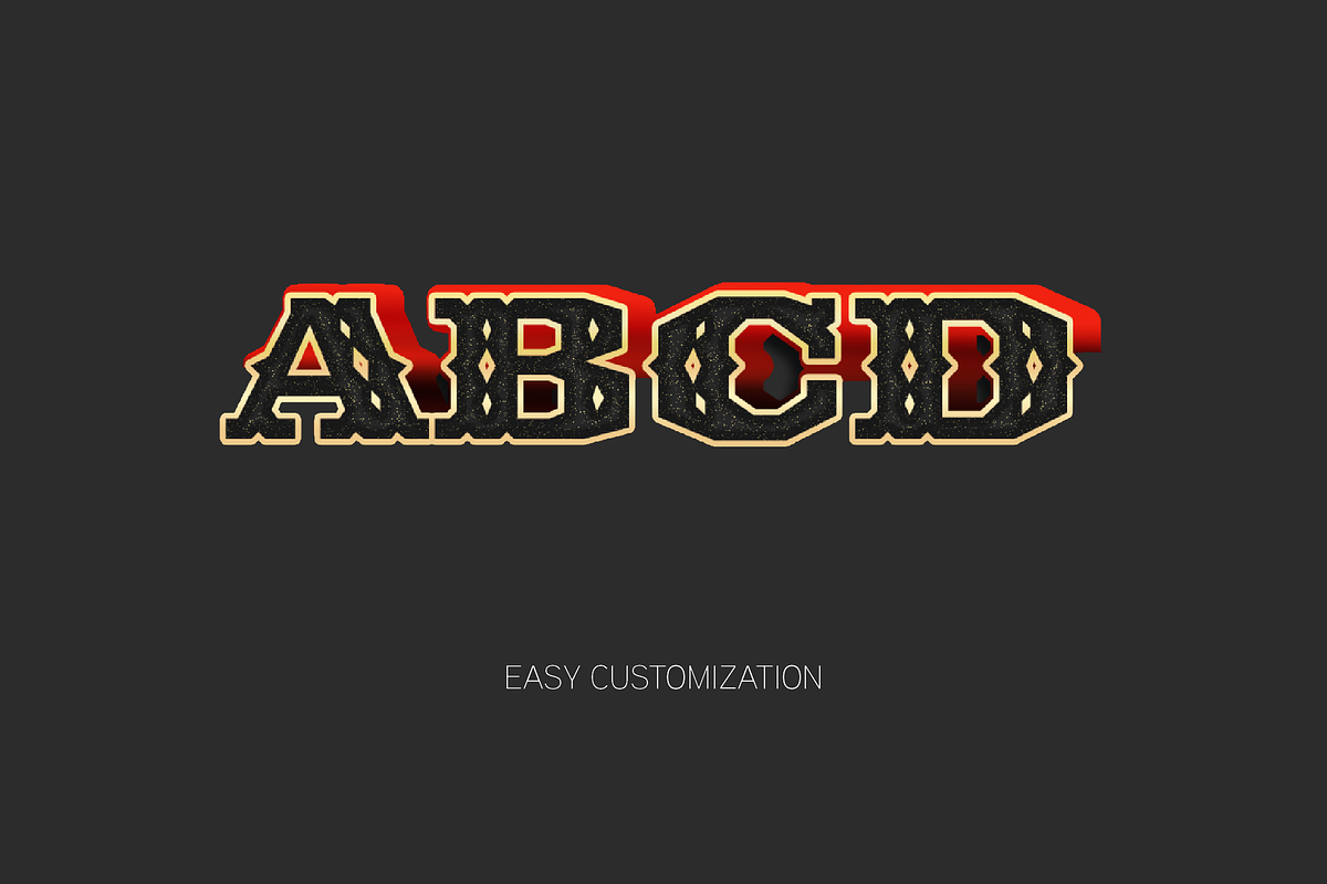 Vintage Sparkle Text Effect preview 2