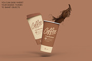 Coffee Cup Mockup - 8 views, a Cups & Container Mockup by Illusiongraphic (Thumbnail 5 of 18)