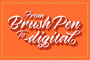 Virmana Script, a Script Font by Solidtype (Thumbnail 2 of 10)