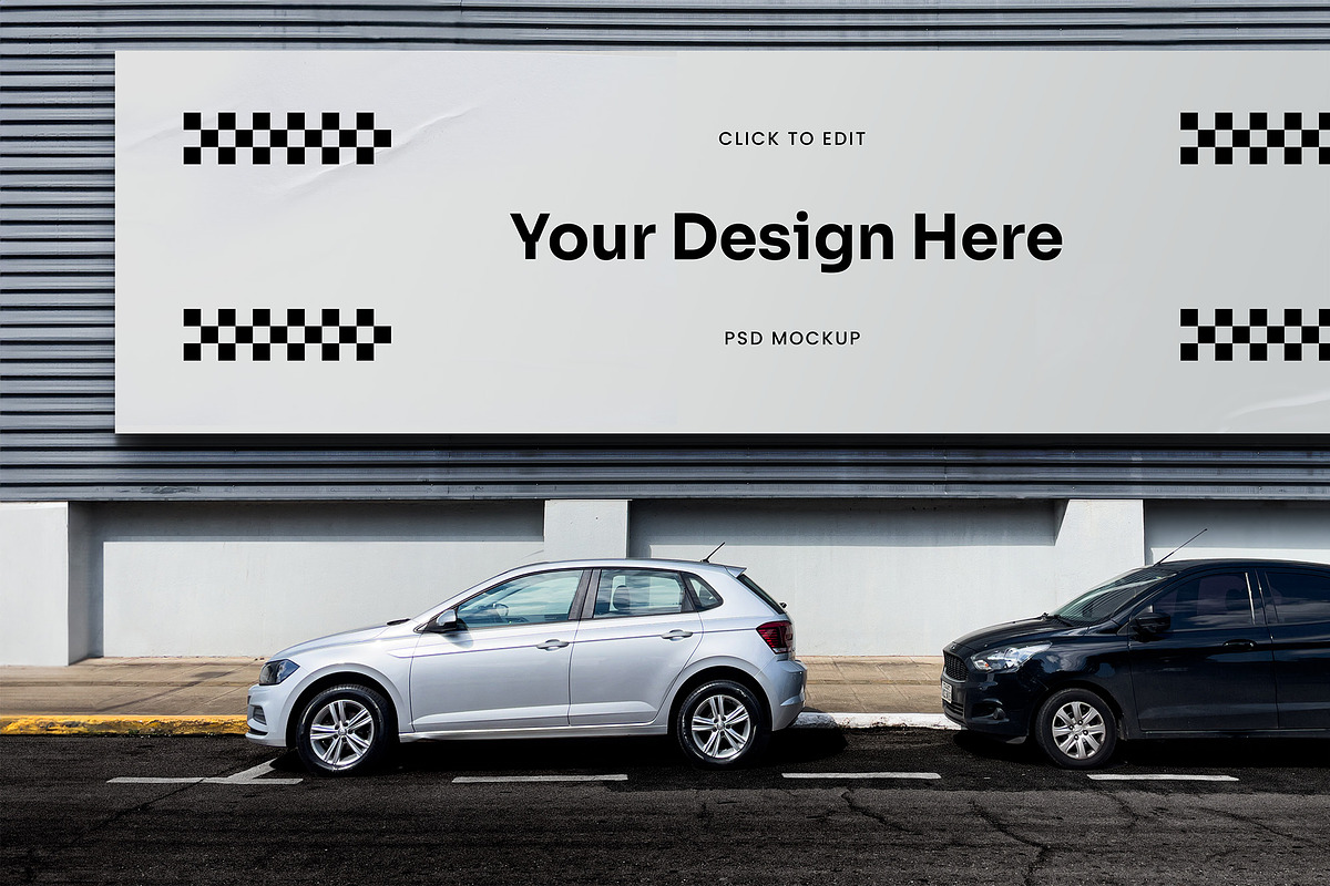Advertising Mockup City and Cars, an Advertising Mockup by rodrigofkaminski (Photo 2 of 3)