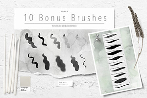 Floral Procreate Stamp Brushes 5