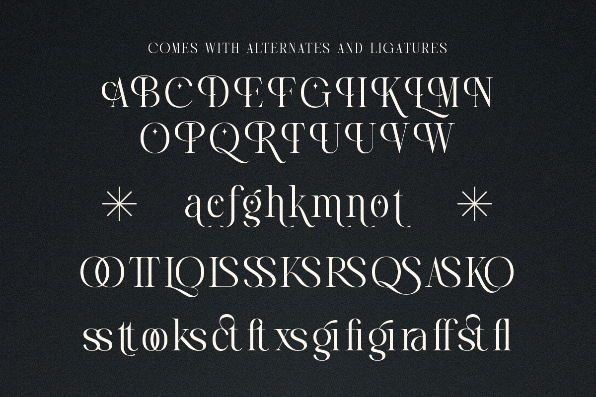Wonders - Modern Elegant Luxury, a Serif Font by Shakira Studio (Photo 10 of 10)