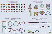 Rhinestone Christmas Tree and Frames, an Object Graphic by Anzhelika (Thumbnail 7 of 9)