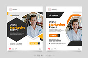 digital marketing social media post, a Social Media Template by graphicbundle (Thumbnail 3 of 3)