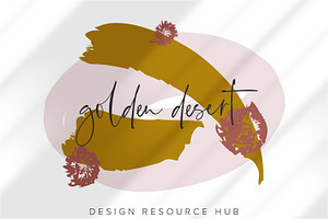 Golden Desert Procreate Palette