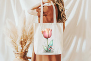 Whimsical Spring Tulip Clipart, an Illustration by Designworld (Thumbnail 7 of 8)