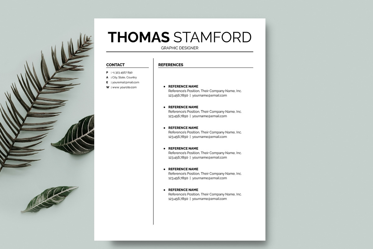 Google Docs Resume Template | 1 Page, a Resume Template by bonadigitals (Photo 3 of 4)