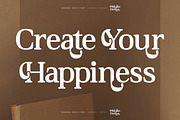 Melgike Dream Modern Serif Font, a Serif Font by Letterena Studios (Thumbnail 5 of 15)