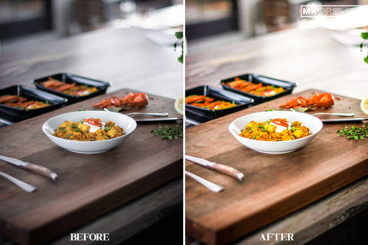 10 TASTY FOOD Lightroom Presets, a Preset Add-On by MaPresets (Photo 5 of 10)
