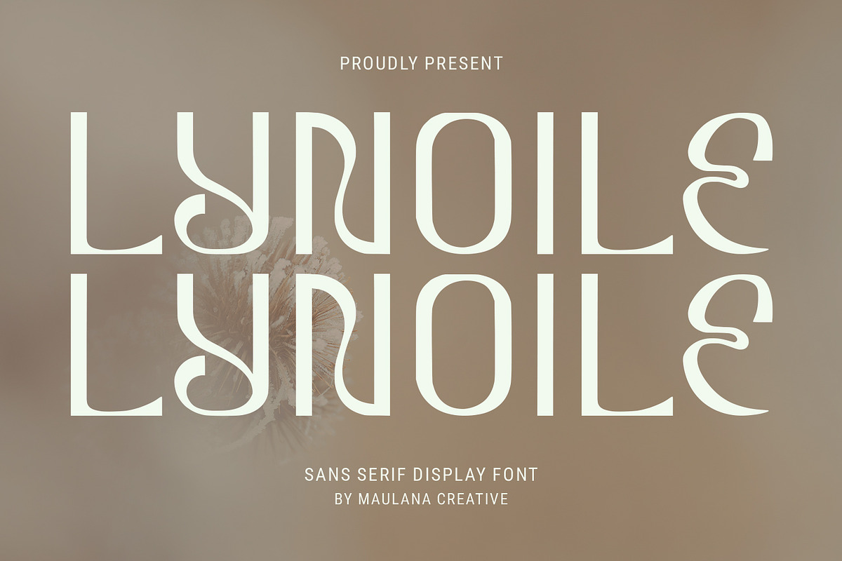Lynoile Sans Serif Display Font, a Font by Maulana Creative (Photo 1 of 7)