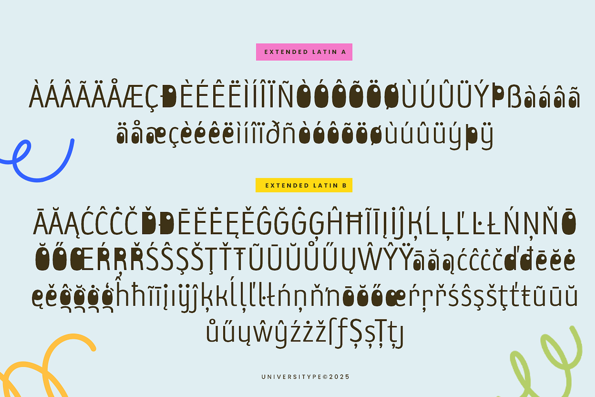 UT Ayonah - A Playful Display Font, a Sans Serif Font by Universitype (Photo 7 of 14)