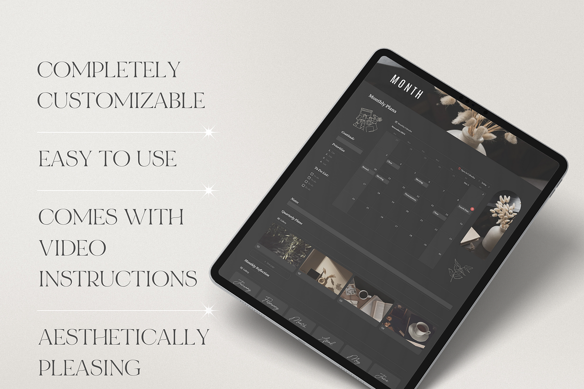 Notion Life Planner, an App Template by Asha Glenn Design Studio (Photo 3 of 10)